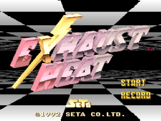 F1 ROC Race of Champions title screen for Super Nintendo